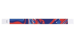 Tyvek 3/4" Wristbands - Abstract