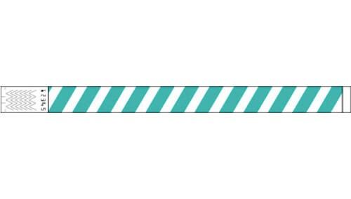 Tyvek 3/4" Stripes 2017 - Aqua