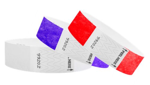 Tyvek 3/4&quot; Wristbands - Litter Free