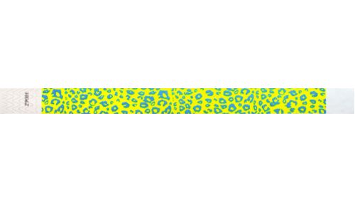 Tyvek 3/4&quot; Wristbands -  Cheetah