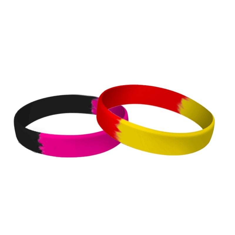 Ombre' Silicone Bracelet Stacks Multiple Colors Available – Fancy Bands
