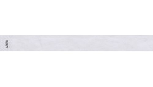 Tyvek 1" WRistbands - Litter Free White