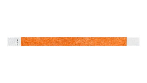 Tyvek 3/4" Wristbands - Solid Goldenrod