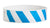 Tyvek 3/4" Wristbands -  Blue Stripes