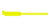 Vinyl Wristbands - Wide Face Neon Yellow